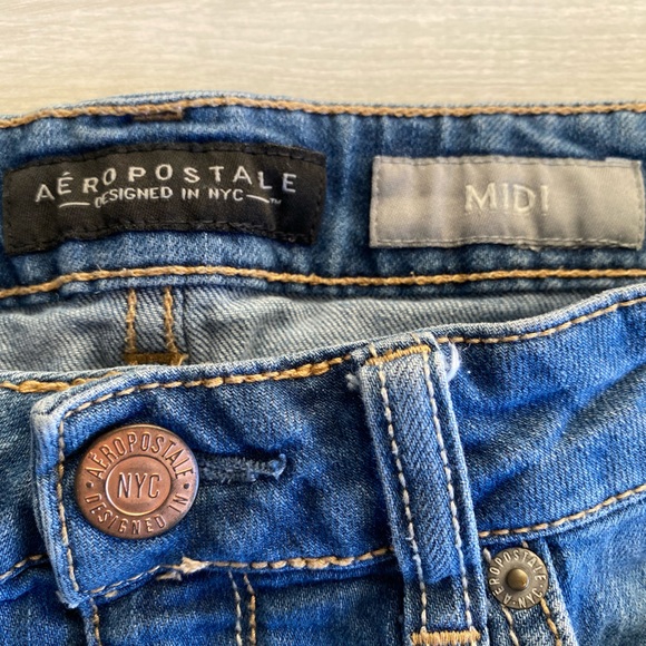 AÉROPOSTALE MIDI shorts Size 2 - Picture 2 of 5